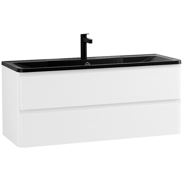 Тумба под раковину BelBagno 120 ALBANO-1200-2C-SO-BL подвесная Bianco Lucido