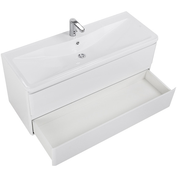 Тумба под раковину BelBagno 120 ALBANO-1200-2C-SO-BL подвесная Bianco Lucido