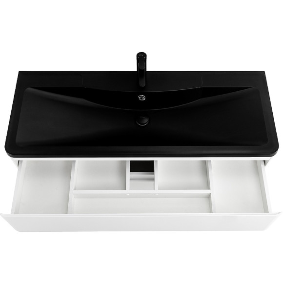 Тумба под раковину BelBagno 120 ALBANO-1200-2C-SO-BL подвесная Bianco Lucido