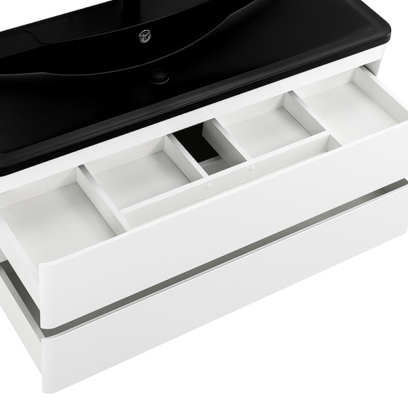 Тумба под раковину BelBagno 120 ALBANO-1200-2C-SO-BL подвесная Bianco Lucido