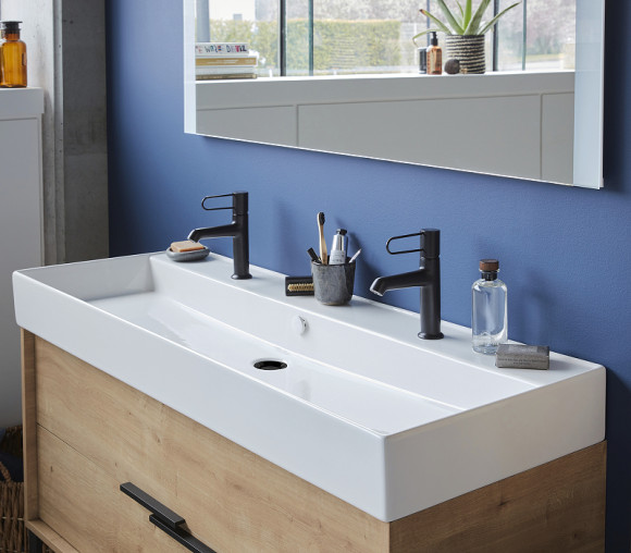 Раковина Jacob Delafon Vivienne 120 EXBK112-BCM Белая матовая Раковина Jacob Delafon Vivienne 120 EXBK112-BCM Белая матовая