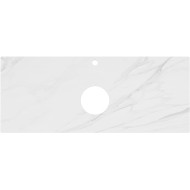 Столешница под раковину Kerama Marazzi Plaza Classic Neo Монте тиберио 120 PL1.SG507120R\120 Белый мрамор