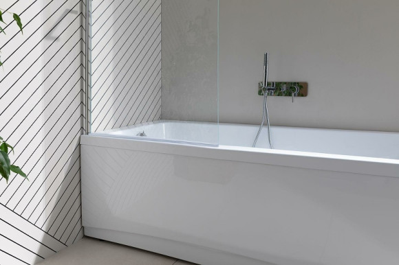 Шторка на ванну Allen Brau Priority 80 3.31023.00 профиль Хром стекло прозрачное Шторка на ванну Allen Brau Priority 80 3.31023.00 профиль Хром стекло прозрачное