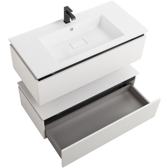 Тумба Cezares Slider 100 SLIDER-1000-1C-PI-BO Bianco Opaco Тумба Cezares Slider 100 SLIDER-1000-1C-PI-BO Bianco Opaco