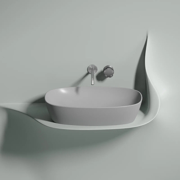 Раковина-чаша Ceramicanova Element 60 CN6049MSG Серая матовая Раковина-чаша Ceramicanova Element 60 CN6049MSG Серая матовая