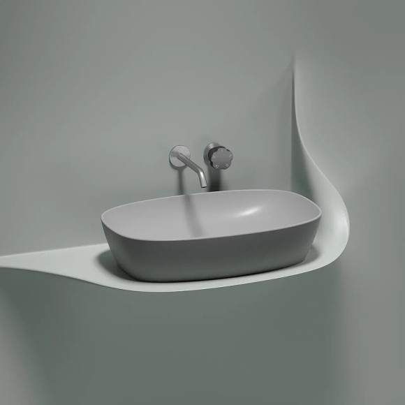 Раковина-чаша Ceramicanova Element 60 CN6049MSG Серая матовая Раковина-чаша Ceramicanova Element 60 CN6049MSG Серая матовая