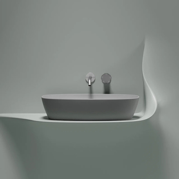 Раковина-чаша Ceramicanova Element 60 CN6049MSG Серая матовая Раковина-чаша Ceramicanova Element 60 CN6049MSG Серая матовая