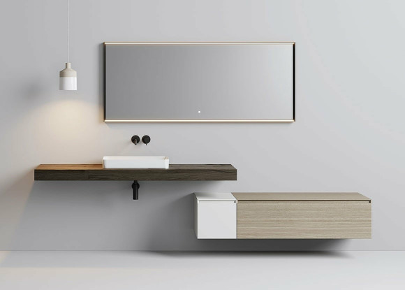 Раковина GSI Pura 60 883709 Белая матовая