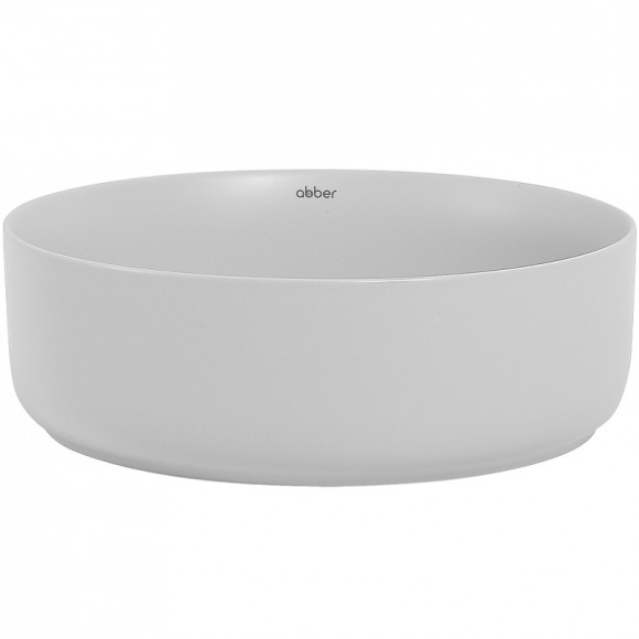 Раковина-чаша Abber Bequem 36 AC2108MLG Светло-серая матовая