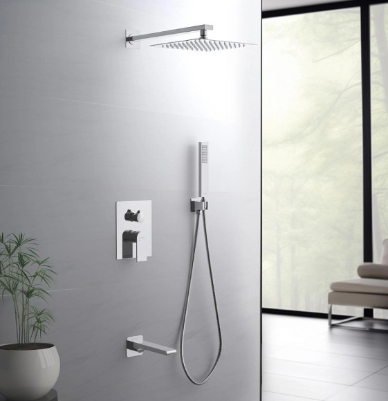Душевая система Aquatek Лира AQ1473CR Хром