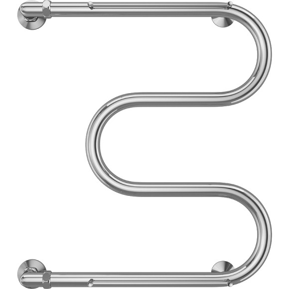 Водяной полотенцесушитель Terminus М-образный с/п (1) 600x500 4620768880391 с полкой Хром, боковое подключение, G 1" НР Водяной полотенцесушитель Terminus М-образный с/п (1) 600x500 4620768880391 с полкой Хром, боковое подключение, G 1" НР