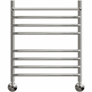 Водяной полотенцесушитель Point Альфа PN05156SP П7 500x600 с полкой Хром Водяной полотенцесушитель Point Альфа PN05156SP П7 500x600 с полкой Хром