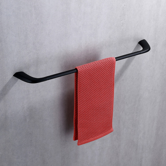 Полотенцедержатель Abber Nord AA1552B Черный матовый Полотенцедержатель Abber Nord AA1552B Черный матовый