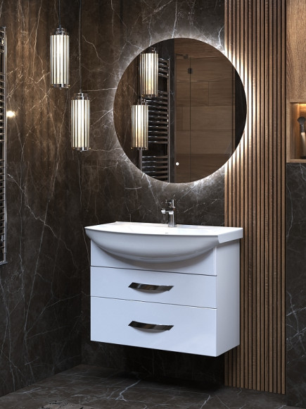 Зеркало Vigo Otti Classic 80 z.OTT.80.Classic с подсветкой с сенсорным выключателем Зеркало Vigo Otti Classic 80 z.OTT.80.Classic с подсветкой с сенсорным выключателем