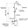 Душевая система Remer Elegance EQ32A8CPAD20 с термостатом Хром Душевая система Remer Elegance EQ32A8CPAD20 с термостатом Хром