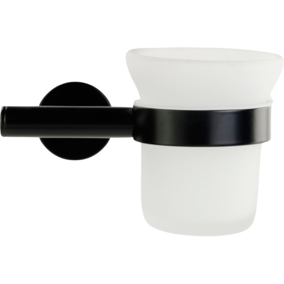 Стакан для зубных щеток Migliore Fortis 31755 Черный матовый Стакан для зубных щеток Migliore Fortis 31755 Черный матовый