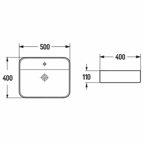 Раковина Vincea 50 VBS-50550 Белая Раковина Vincea 50 VBS-50550 Белая