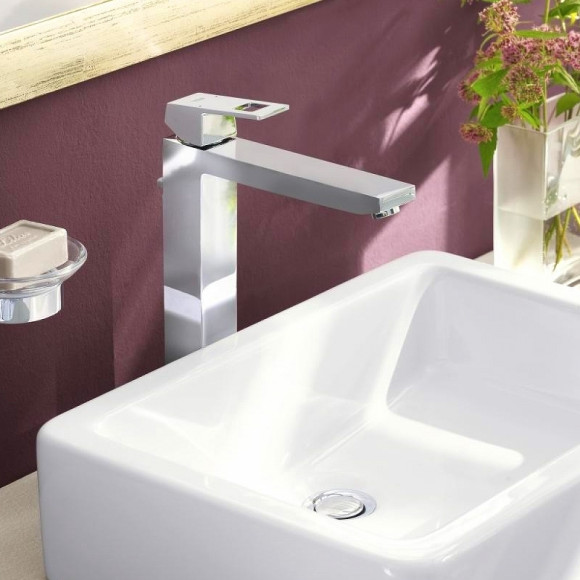 Смеситель для раковины Grohe Eurocube 23406000 Хром Смеситель для раковины Grohe Eurocube 23406000 Хром
