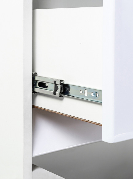 Тумба с раковиной Orange Sistema 130 L ST-70TUW+RAL Белая глянцевая Тумба с раковиной Orange Sistema 130 L ST-70TUW+RAL Белая глянцевая