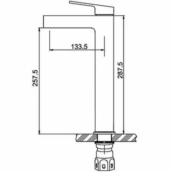 Смеситель для раковины Gappo G99-30 G1099-32 Сатин