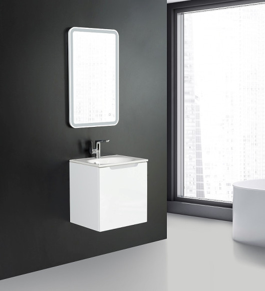 Тумба под раковину BelBagno Etna 50 R ETNA-500-1A-SO-BL-P-R подвесная Bianco Lucido Тумба под раковину BelBagno Etna 50 R ETNA-500-1A-SO-BL-P-R подвесная Bianco Lucido