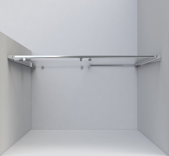 Душевая дверь Vincea Garda 120 VDS-1G120CH профиль Хром стекло шиншилла