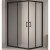 Душевой уголок RGW Passage PA-146B 100x80 020814680-14 профиль Черный стекло прозрачное