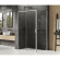 Душевой уголок New Trendy Prime Chrome 110х90 L D-0300A/D-0124B профиль Хром стекло прозрачное Душевой уголок New Trendy Prime Chrome 110х90 L D-0300A/D-0124B профиль Хром стекло прозрачное