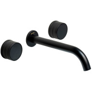 Смеситель для раковины Boheme Prestige 152-2-B-PR Черный матовый