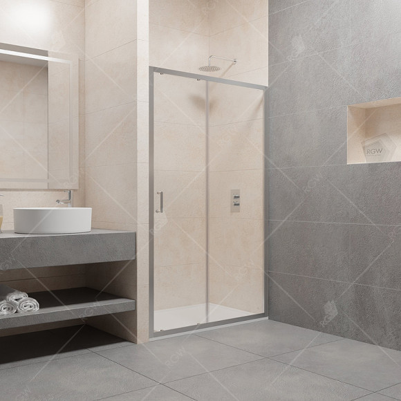 Душевая дверь RGW Passage PA-14 100 41081410-11 профиль Хром стекло прозрачное