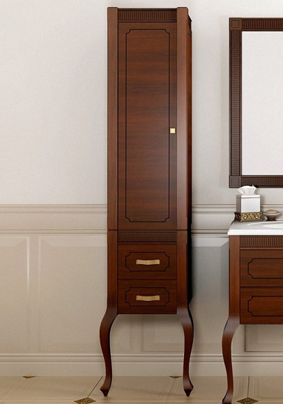 Шкаф пенал Opadiris Фреско 47 L Z0000001821 Светлый орех