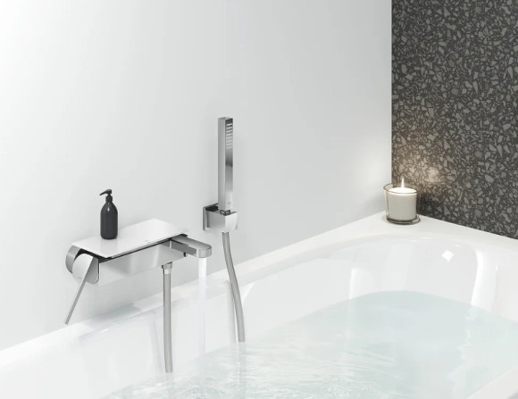 Смеситель для ванны Grohe Plus 33553003 Хром Смеситель для ванны Grohe Plus 33553003 Хром