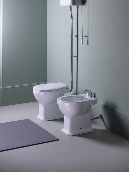 Унитаз GSI Classic 871111 приставной без бачка и сиденья