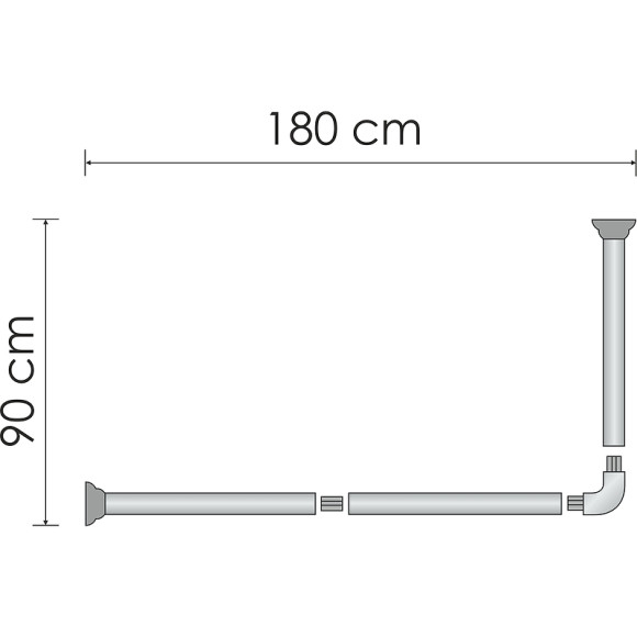 Карниз для ванны WasserKRAFT Kammel 180x90 SC-839018 Белый Карниз для ванны WasserKRAFT Kammel 180x90 SC-839018 Белый