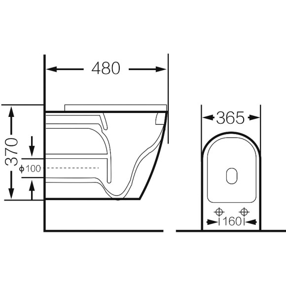 Унитаз Grossman GR-4455BBLS подвесной Черный глянцевый с сиденьем Микролифт Унитаз Grossman GR-4455BBLS подвесной Черный глянцевый с сиденьем Микролифт