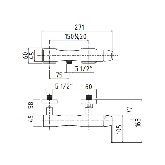 Смеситель для душа Migliore Opera 19051 Золото Смеситель для душа Migliore Opera 19051 Золото
