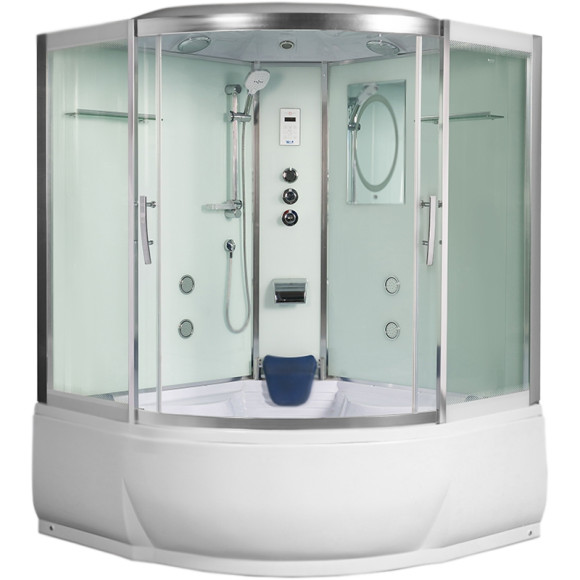Душевой бокс WeltWasser WW500 Emmer 15055 150x150 10000003291 профиль Хром стекло прозрачное