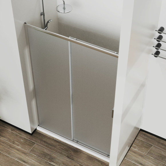 Душевая дверь Vincea City 110 VDS-5CT110MT профиль Хром стекло текстурное