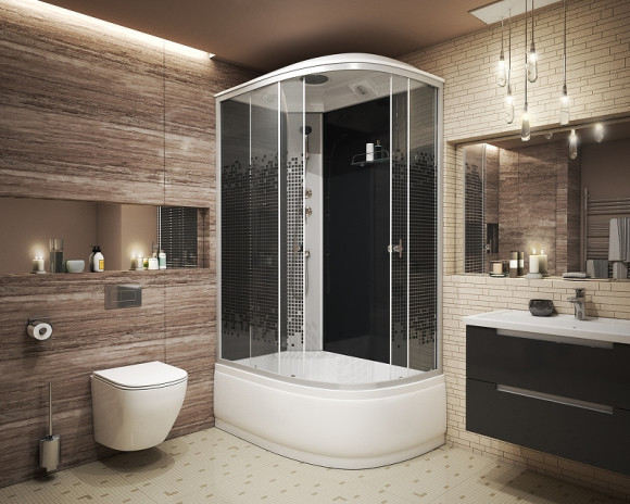 Душевая кабина Niagara Eco NG-7510-14L 120х80 без гидромассажа