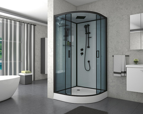 Душевая кабина Niagara Premium 100x100 NG-6902-01 Black без гидромассажа