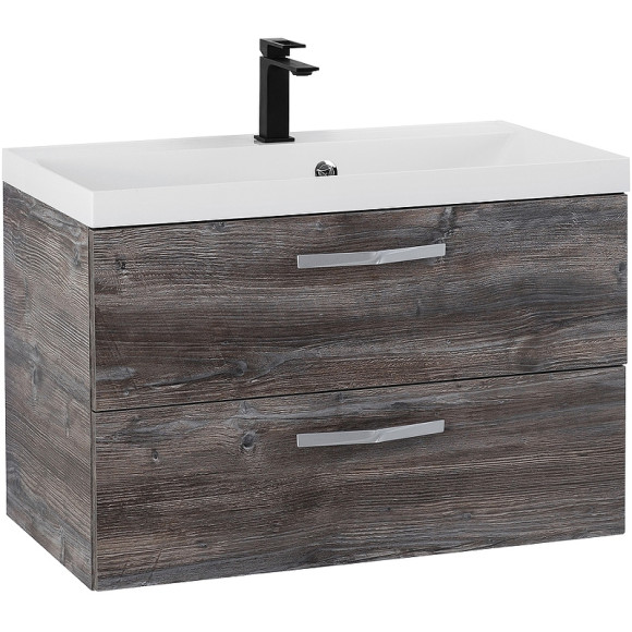 Тумба под раковину BelBagno Aurora 80 AURORA-800-2C-SO-PP подвесная Pino Pasadena