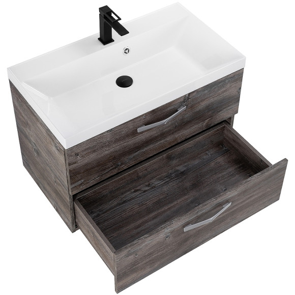 Тумба под раковину BelBagno Aurora 80 AURORA-800-2C-SO-PP подвесная Pino Pasadena