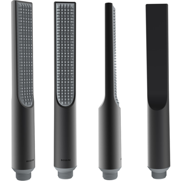 Душевой гарнитур Bossini Apice CE3004C.073 Черный матовый Душевой гарнитур Bossini Apice CE3004C.073 Черный матовый