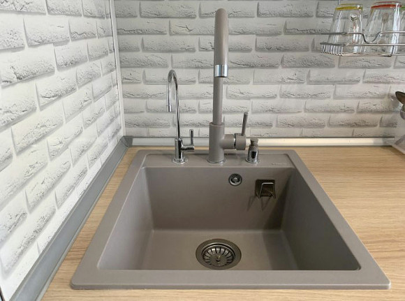 Кухонная мойка Florentina Липси-460 20.280.B0460.305 Грей Кухонная мойка Florentina Липси-460 20.280.B0460.305 Грей