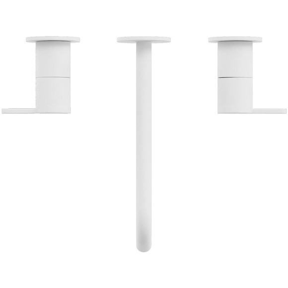 Смеситель для раковины Cezares Leaf LEAF-BLI3L-BIO Белый матовый Смеситель для раковины Cezares Leaf LEAF-BLI3L-BIO Белый матовый