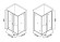 Душевой уголок Orange 120x90 E23-12090TB профиль Черный стекло прозрачное Душевой уголок Orange 120x90 E23-12090TB профиль Черный стекло прозрачное