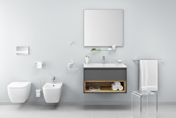 Унитаз Excellent Ness CENL.3509.500.WH подвесной с сиденьем Микролифт