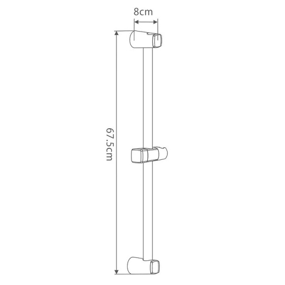 Душевой гарнитур Gappo G8006 Хром