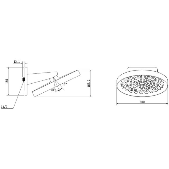 Душевая система Vincea Inspire VSFW-3I21MT3RGM с термостатом Вороненая сталь