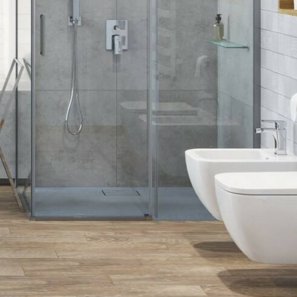 Душевой поддон из искусственного камня Excellent Lavano 140x80 BREX.1103.140.080.CON Бетон Душевой поддон из искусственного камня Excellent Lavano 140x80 BREX.1103.140.080.CON Бетон